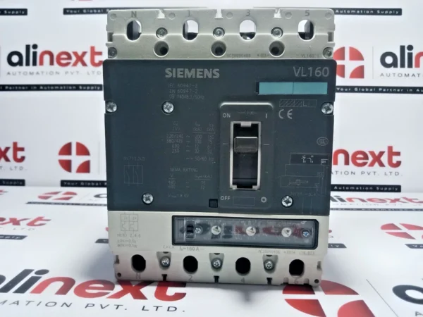 Siemens 3VL2716-3BF46-0AD1 VL 4-pole molded case circuit breaker 160A