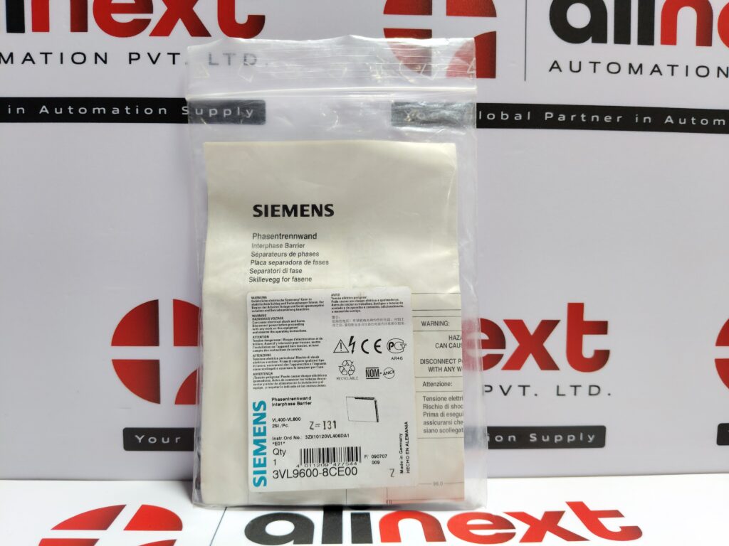 Siemens 3VL9600-8CE00 phase barrier set