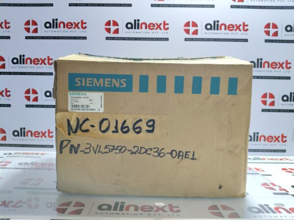 Siemens VL 630H circuit breaker 3VL5750-2DC36-0AE1 | 70KA | 500A | 415V | 3P