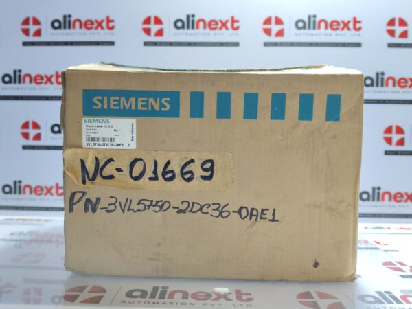 Siemens VL 630H circuit breaker 3VL5750-2DC36-0AE1 | 70KA | 500A | 415V | 3P