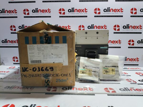 Siemens VL 630H circuit breaker 3VL5750-2DC36-0AE1 | 70KA | 500A | 415V | 3P