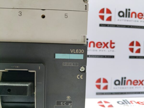 Siemens VL630 L circuit breaker 3VL5763-3DC36-0AE1 | 630A | 3P | 415V