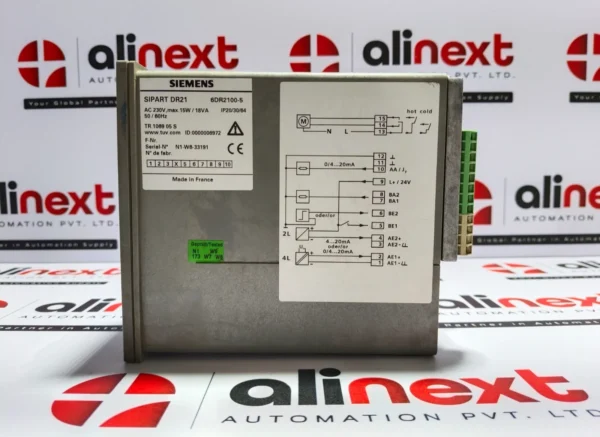 Siemens sipart dr21 process controller 6dr2100-5 230vac 50/60hz