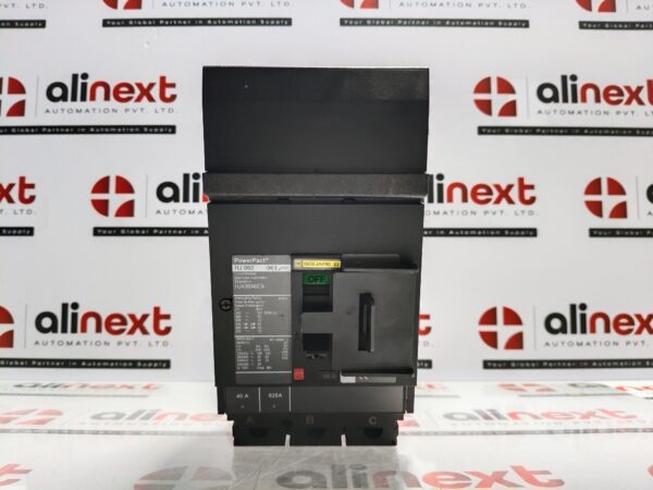 Square D PowerPact HJA36040CA H-frame molded case circuit breaker 40A|3P|600 VAC