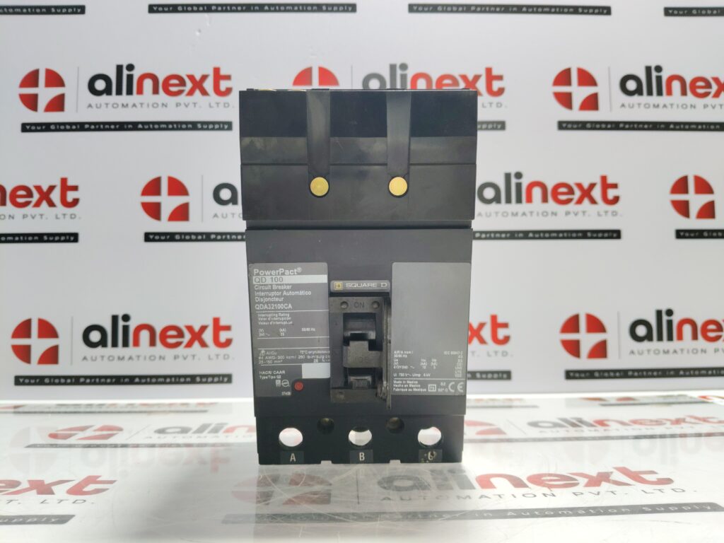 Square D QD 100 PowerPact QGA32225 molded case circuit breaker 100A | 240V |3P