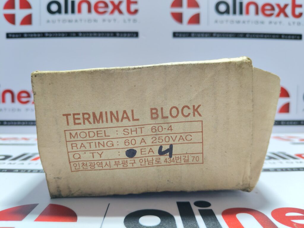 Sungho SHT 60-4 terminal block 60 A|250 VAC