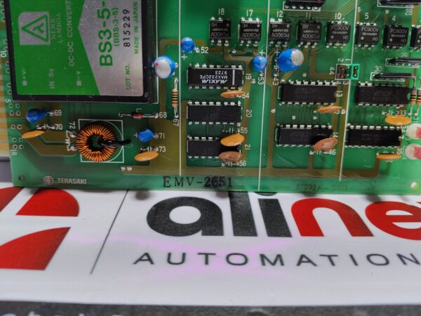 Terasaki EMV-2651 RS232C/422 isolation unit PCB card