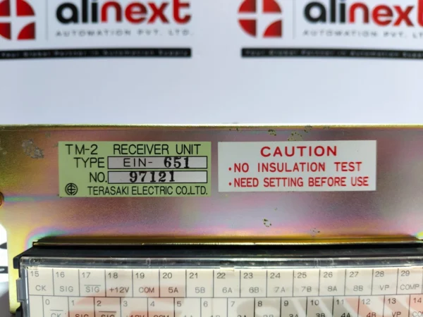 Terasaki Electric TM-2 Sender Unit EIN-651 Sr. No. 97121