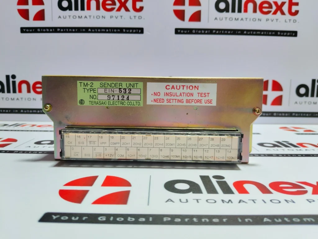 Terasaki Electric TM-2 Sender Unit EIN-632 Sr. No. 97124