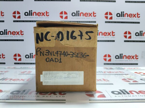 Siemens VL400L circuit breaker 3VL4740-3SE36-0AD1 | 400A 3Pole 415VAC