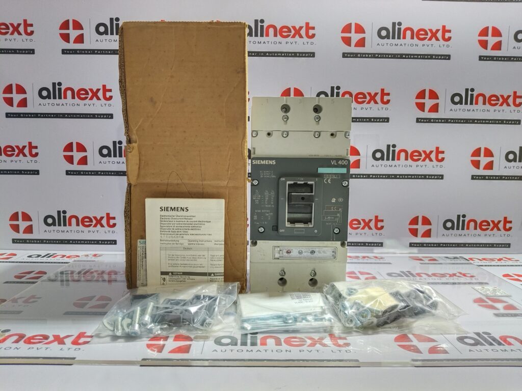 Siemens VL400L circuit breaker 3VL4740-3SE36-0AD1 | 400A 3Pole 415VAC