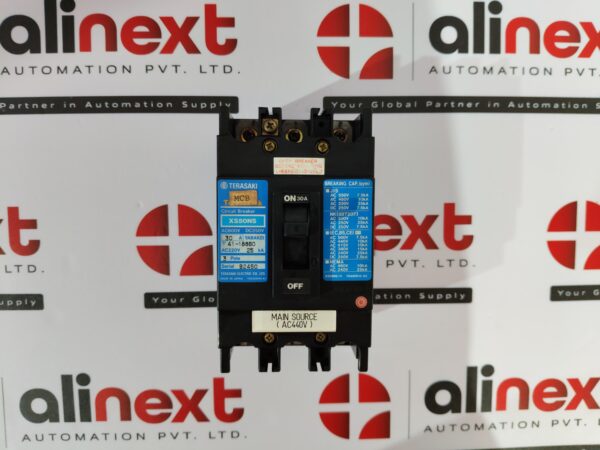 Terasaki TemBreak XS50NS molded case circuit breaker 30A|3P|AC440V
