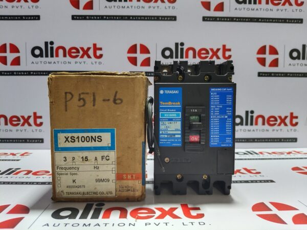 Terasaki XS100NS Circuit Breaker 15A 3P 200-480V 50/60HZ 99M09