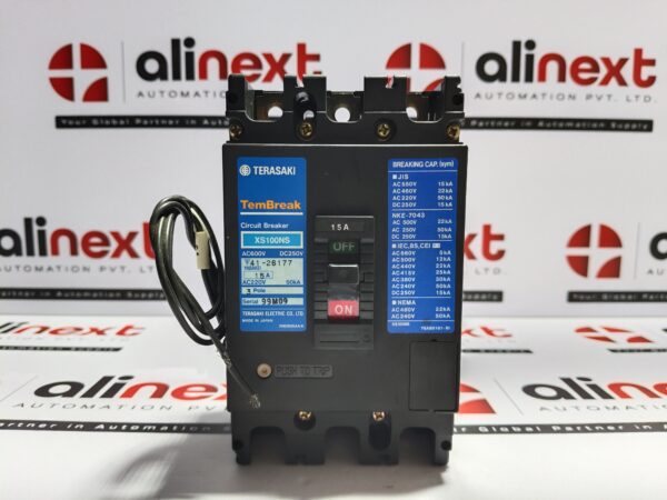 Terasaki XS100NS Circuit Breaker 15A 3P 200-480V 50/60HZ 99M09