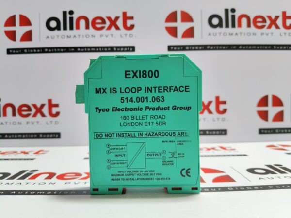 Tyco Electronic EXI800 MX I.S. Loop Interface Module 514.001.063