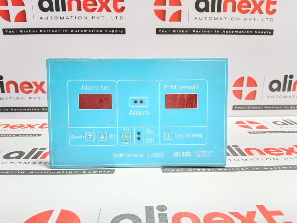 Uni-safe Electronics Salinometer SL6005 Rev.1 90-120/200-240VAC 50/60HZ