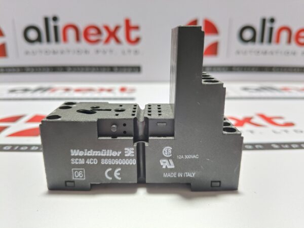 Weidmüller SCM 4CO ECO relay socket 12A|300VAC