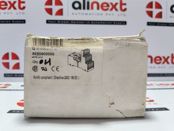 Weidmüller SCM 4CO ECO relay socket 12A|300VAC