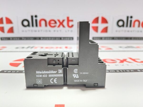 Weidmüller SCM 4CO ECO relay socket 12A|300VAC
