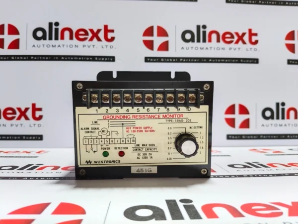 Westronics SBAG-202 Grounding Resistance Monitor 180-250V 50/60Hz max.500V