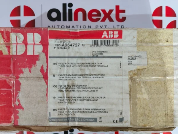 ABB 1SD A054737 R1 3-pole circuit breaker or switch Only Base