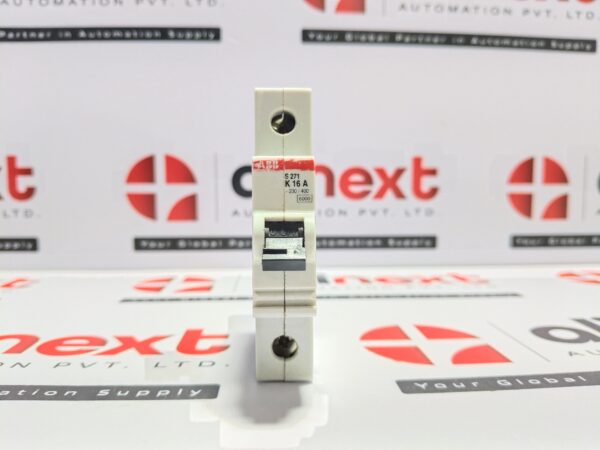 ABB S 271 K 16 A single-pole miniature circuit breaker 277/480Vac