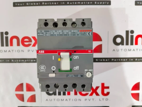 ABB S2X 100 molded case circuit breaker 690 V AC 50-60Hz
