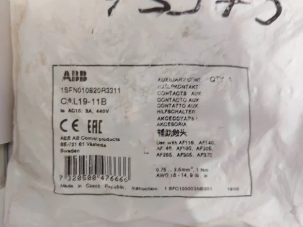 ABB S2X 100 molded case circuit breaker 690 V AC 50-60Hz