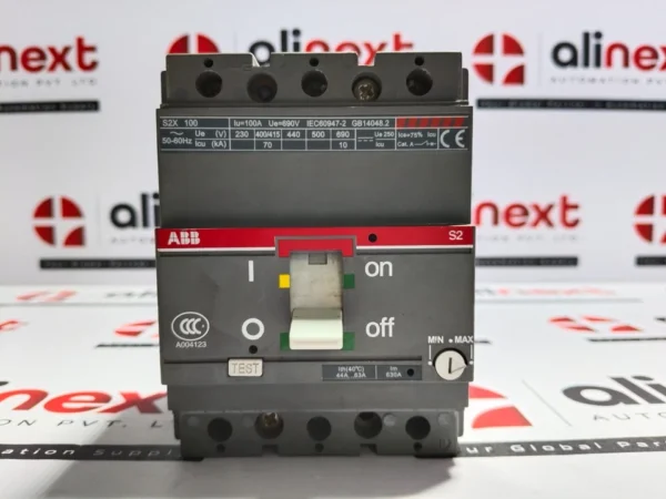 ABB S2X 100 molded case circuit breaker 690 V AC 50-60Hz