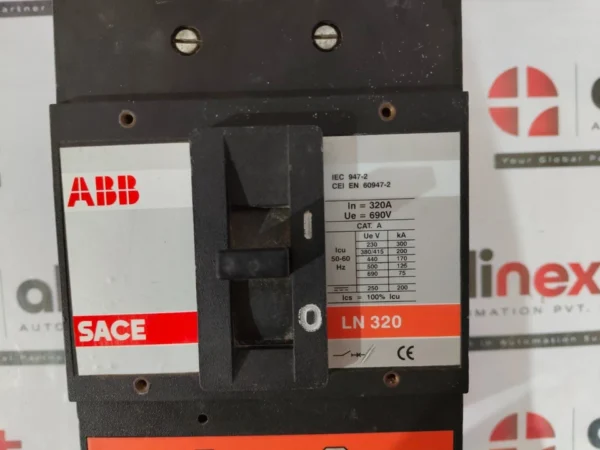  ABB SACE Limitor LN320 circuit breaker In=320A, Ue=690V Cat.A