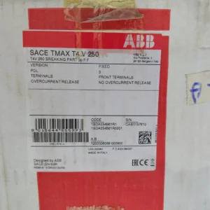 ABB SACE Tmax T4V 250 molded case circuit breaker Nr.CAB1157610