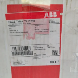ABB SACE Tmax T4V 250 molded case circuit breaker