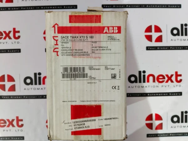 ABB SACE Tmax XT2S 160 molded case circuit breaker 690 V AC 50-60Hz
