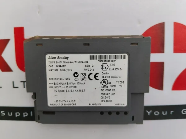 Allen-Bradley 1734-IT2I Point I/O Digital Contact Module