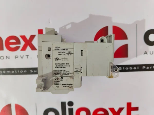 Allen-Bradley E1 Plus 40751-468-27 solid-state overload relay