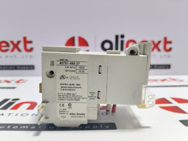 Allen-Bradley E1 Plus electronic overload relay 40751-468-27