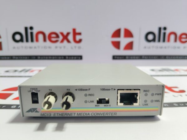 Allied Telesyn AT-MC13 Ethernet media converter USED | Tested | Working