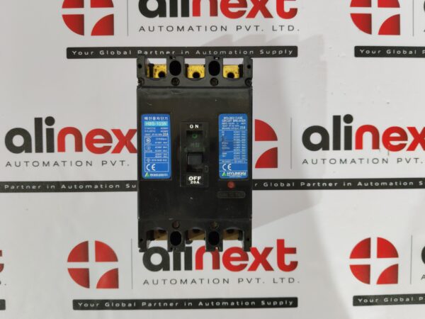 Hyundai HBS-103N 20A 3P molded case circuit breaker Brand New | Original | Unus
