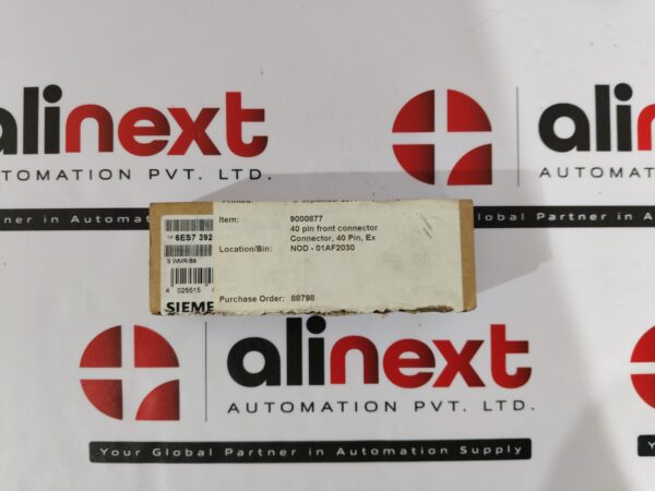 Siemens 6ES7 392-1AM00-0AA0 40-pin front connector Brand New | Original | Unuse