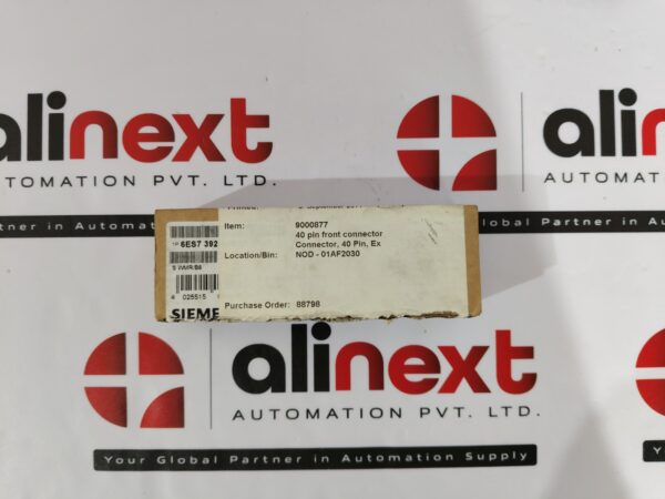 Siemens 6ES7 392-1AM00-0AA0 40-pin front connector Brand New | Original | Unuse