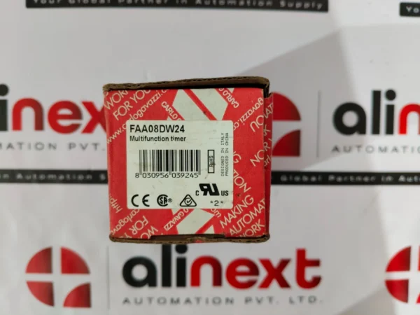 Carlo Gavazzi FAA08DW24 multifunction timer relay 12-240VAC/DC