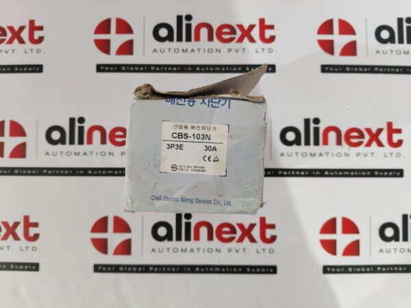 Cheil CBS-103N 3-pole molded case circuit breaker Brand New | Original | Unuse