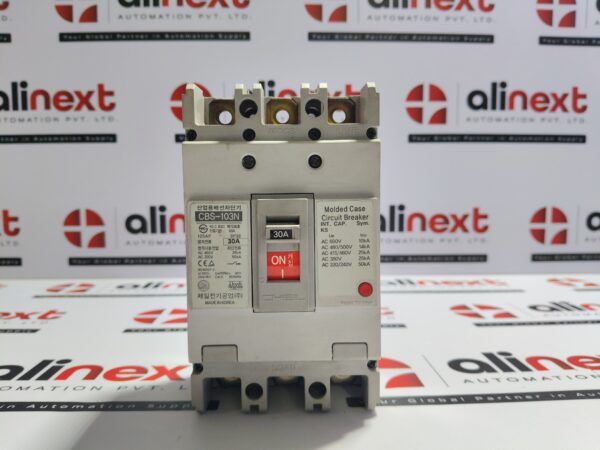 Cheil CBS-103N 3-pole molded case circuit breaker Brand New | Original | Unuse