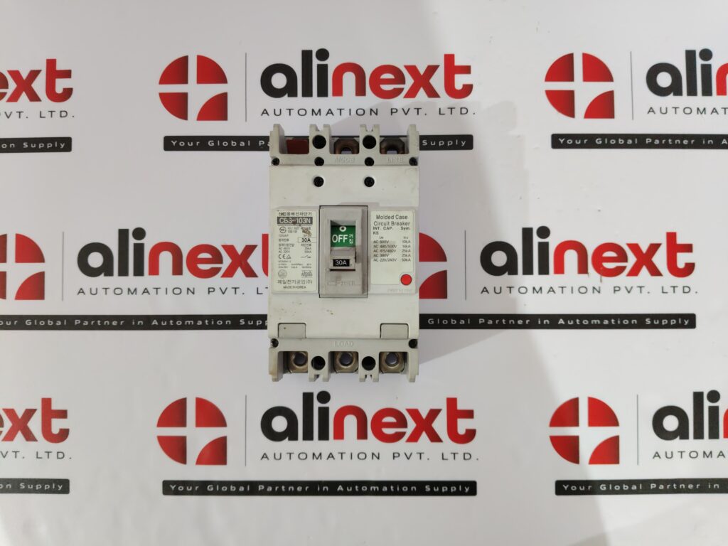 Cheil Electric CBS-103N 30A molded case circuit breaker USED | Tested | Working