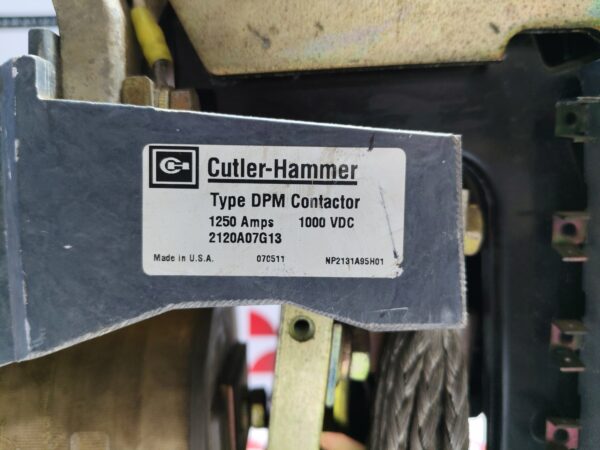 Cutler-Hammer 2120A07G13 DPM Contactor1250 A|1000 VDC