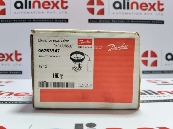 Danfoss 067B3347 Element for Expansion Valve R404A/R507