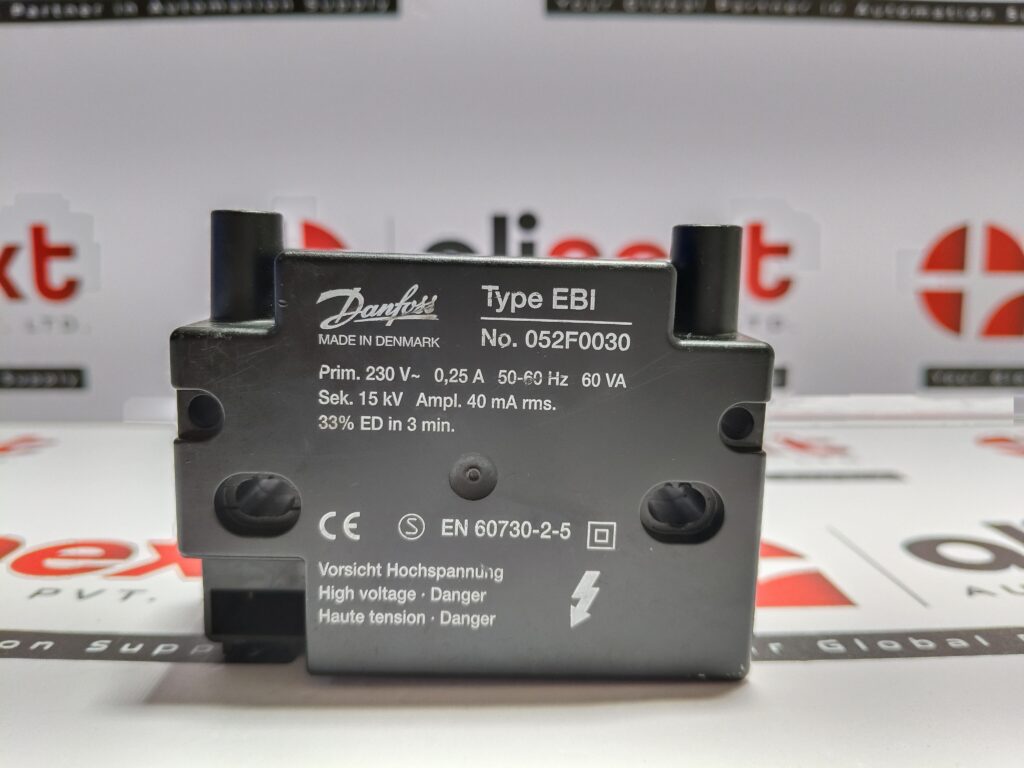 Danfoss EBI 052F0030 Electronic Ignition Transformer 15kV