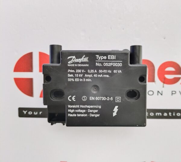 Danfoss EBI 052F0030 Electronic Ignition Transformer 15kV