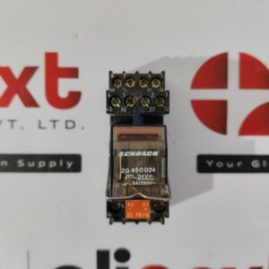 Schrack ZG 450024 mini relay with base USED | Tested | Working