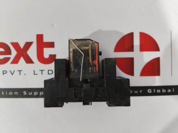 Schrack ZG 450024 mini relay with base USED | Tested | Working